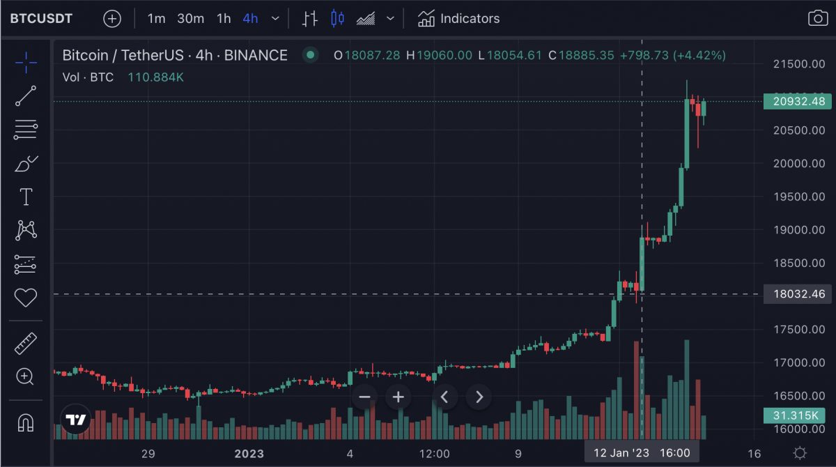 Bitcoin Rallye