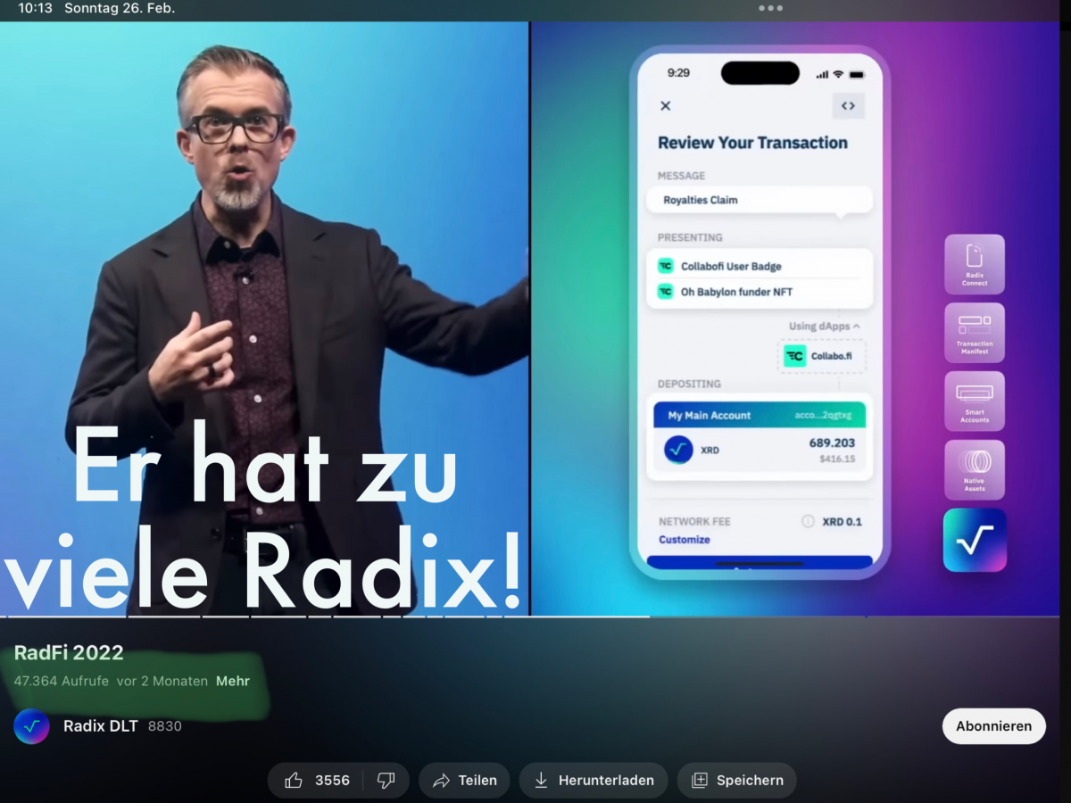 Radix Downgrade
